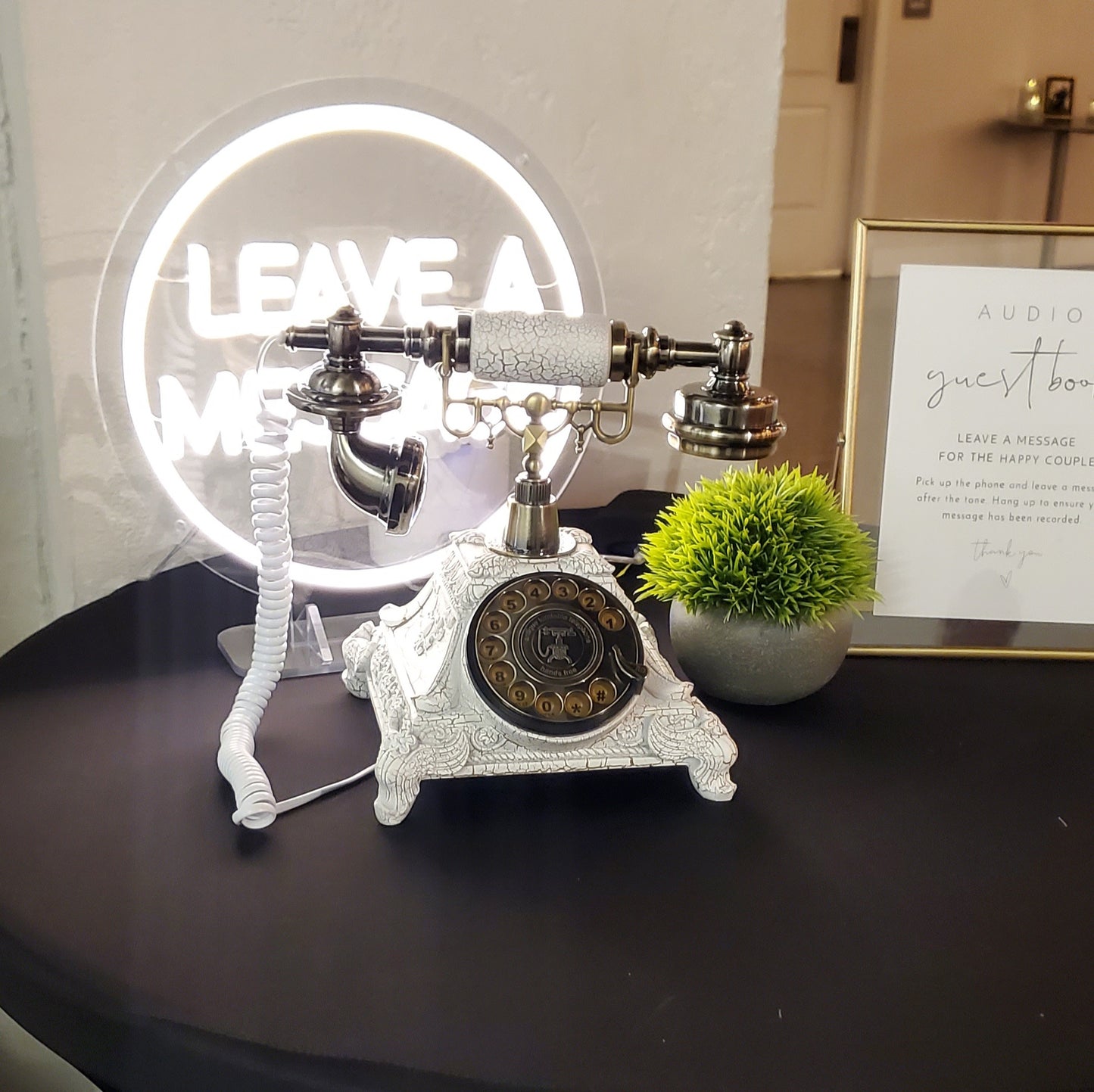 Audio Guest Book Phone