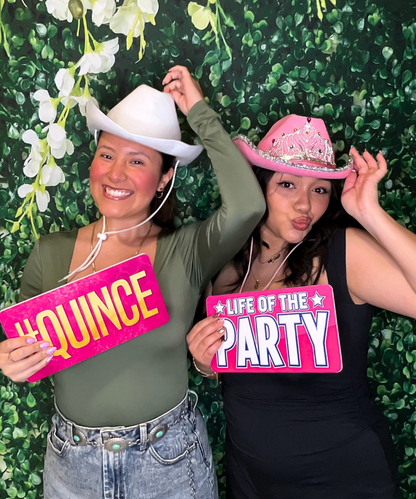 Birthday/Quinceañera Booth