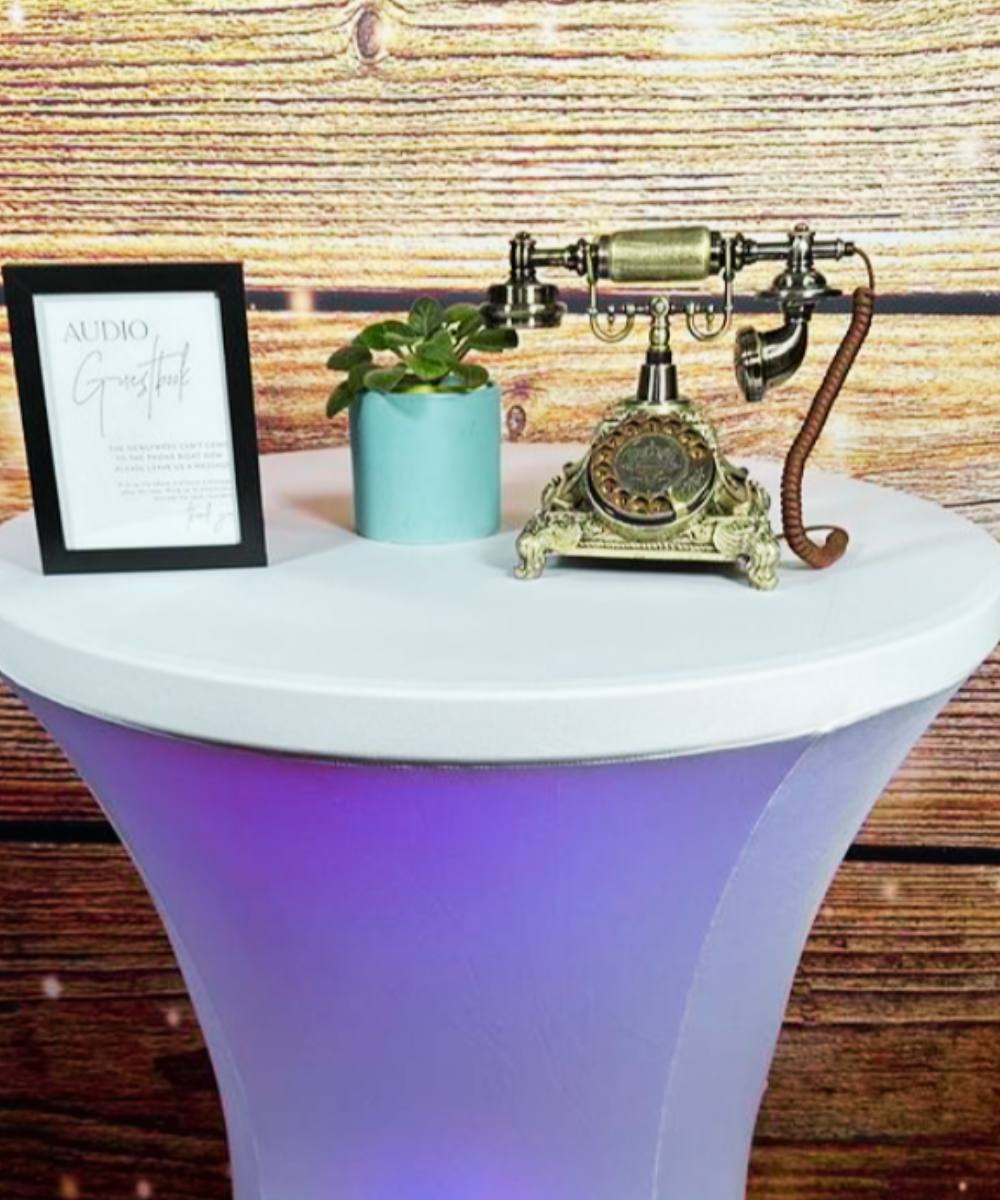 Audio Guest Book Rental - Brass